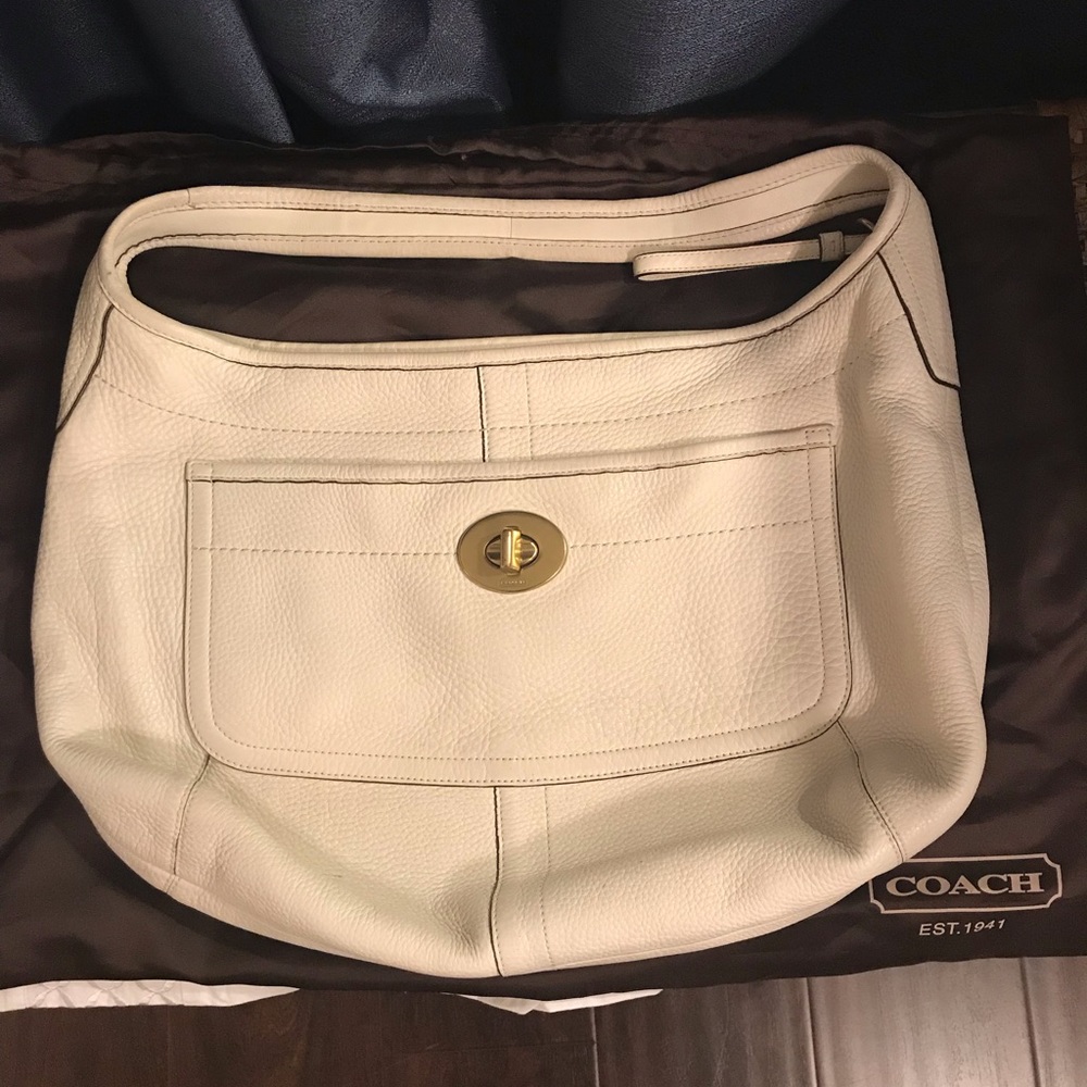 Coach large hobo bag